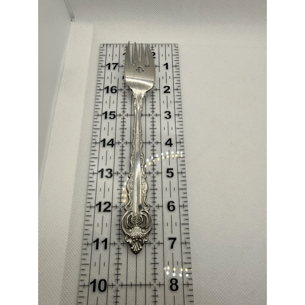 Oneida Da Vinci Cube Stainless Salad Fork Replacement Pieces Retired 1986 7.25